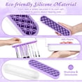 thumbnail image 3 of Soporte para brochas de maquillaje MAQUITA Silicone Multicolor x4, 3 of 7