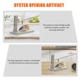 thumbnail image 2 of 1 Pc Convenient Oyster Opener Useful Seafood Cutter Oyster Shucking Cutter (Light Grey), 2 of 6