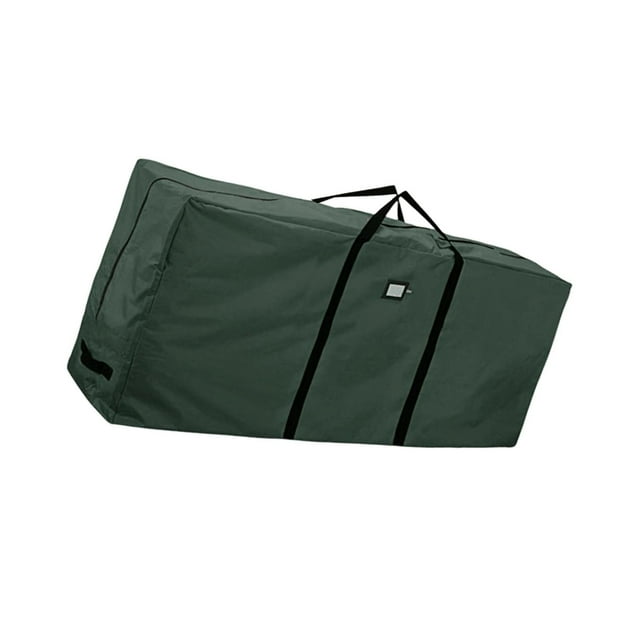 Extra Large Christmas Tree Storage Bag artificial heavy waterproof Dual Handles for Moving Supplies Green 135x34x68cm