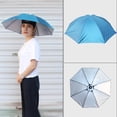 thumbnail image 4 of Sombrero de cabeza Sombrero de paraguas al aire libre plegable mujeres hombres pesca caminata caminata golf gorro de sol JShteea  El nuevo, 4 of 7