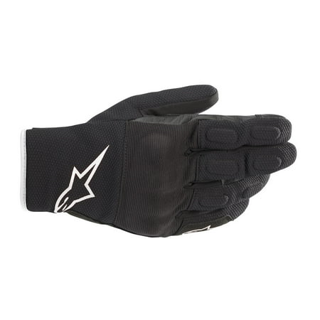 Alpinestars S-MAX Drystar Gloves - Black/White - Medium
