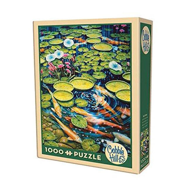 Cobble Hill - Étang de Carpes Koï, Casse-Tête de 1000 Pcs