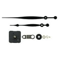 thumbnail image 3 of High Torque Long Shaft Clock Movement Mechanism with 8 Inch Long Spade Hands,Quartz Clock Movement Replacement, Long and Short Shaft Wall Clock Mechanism Parts Motor Replacement DIY Repair Parts Black, 3 of 11