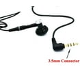 thumbnail image 4 of Wired Earphone Mono Headset for OnePlus Nord N200 5G Phone - Handsfree Mic 3.5mm Headphone Single Earbud In-Ear N2P, 4 of 6