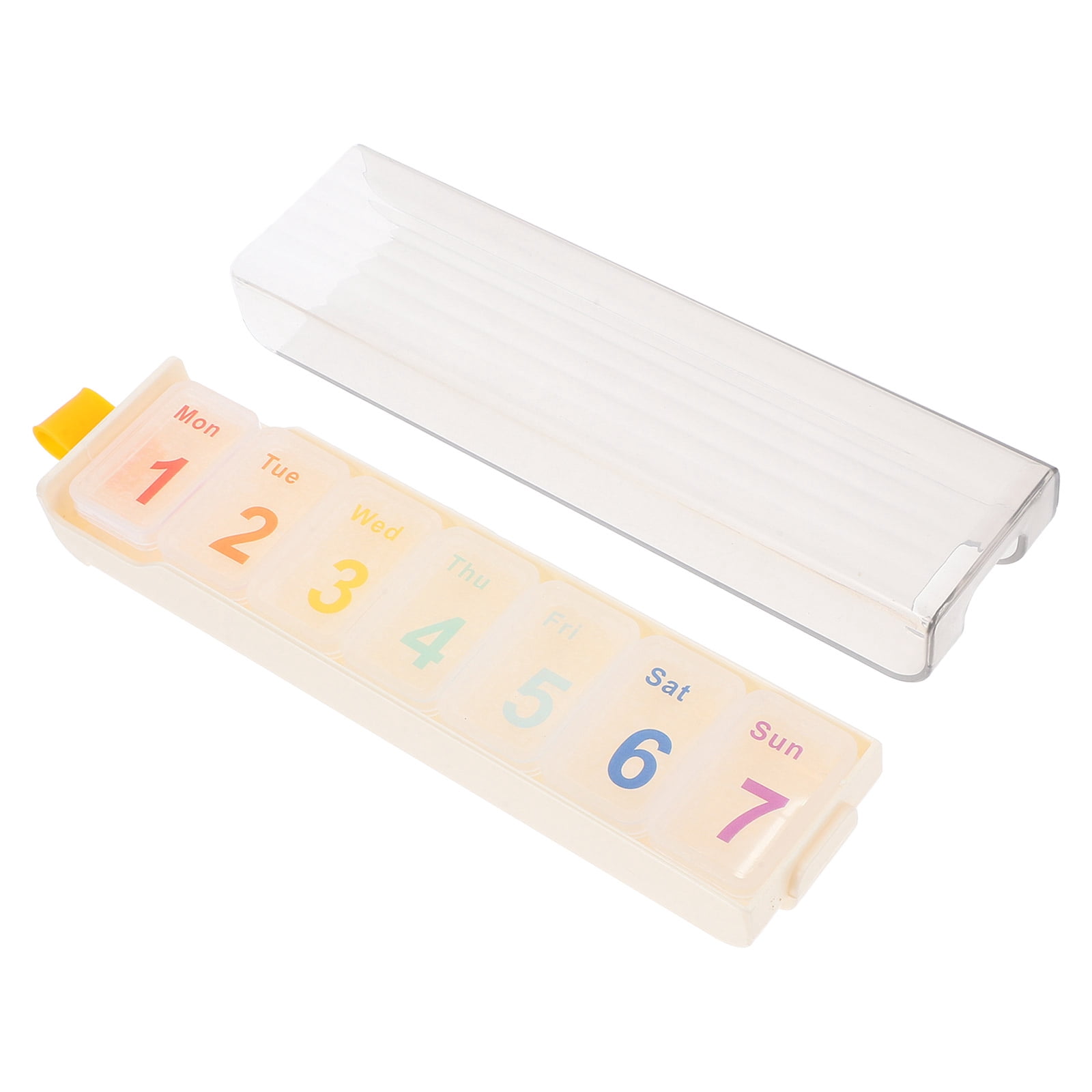 1 Set Of Small Weekly Pill Case Travel Medicine Organizer Portable Pill Organizer Medicine Organizer Box Daily Supplement Organizer Small Pill Case