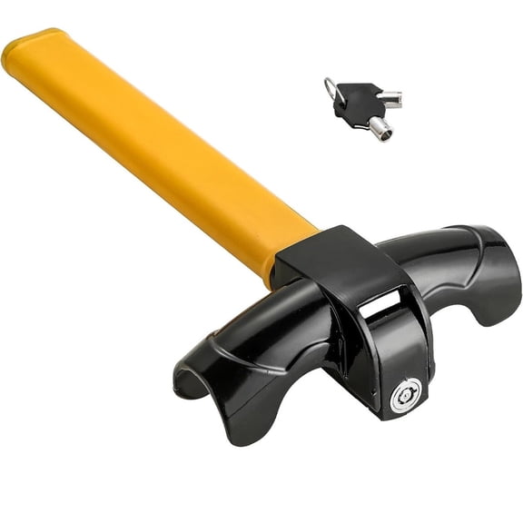 Universal Steering Wheel Lock, Anti Theft Rotary Security Lock