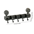 thumbnail image 3 of ROLKFUK Organizing Racks Drill-Free Suction Cup Mop Holder, Multi-Purpose Wall Mounted Broom Organizer with Hooks for Towels Brushes - Fit Bathroom Kitchen Garage, Gray, 1Pc, 3 of 6