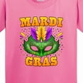 thumbnail image 4 of Inktastic Mardi Gras with Green Masquerade Mask Youth T-Shirt, 4 of 5