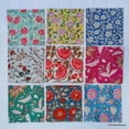 thumbnail image 3 of INDIANHANDICRAFTS 10 Pc Mix Lot Hand Block Print Napkin, 100% Cotton, 16x16 inch, Multicolor Floral, Square, Napkin, 3 of 4