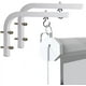 thumbnail image 1 of Soporte universal para proyector de montaje en pared, soporte de techo para pantalla de proyector, soportes en L, perchas para pantalla de proyector con gancho para pantallas de cine, 1 of 5
