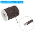 thumbnail image 2 of Unique Bargains 0.8mm 109 Yards Elastic String Cord Elastic Thread Beading String Cord, Brown, 2 of 5