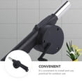 thumbnail image 4 of Aloha 2pcs Manual BBQ Fan Air Fire Blower Grill Blower Outdoor Barbecue Cooking Tool, 4 of 8