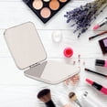 thumbnail image 4 of Espejo de maquillaje compacto para hombres, espejo de bolsillo, espejo de maquillaje, espejo de Bolsillo Pequeño Plegable de Acero inoxidable de Doble Cara, Espejo de Viaje, 4 of 7