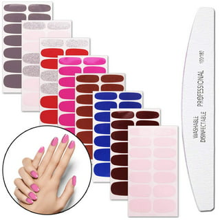  DANNEASY 8 Sheets Small Number Nail Art Stickers for