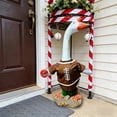 thumbnail image 4 of 23 Inch Lawn Goose Outfit Costume, Sports Theme Basketball Football Polyester Clothes for Porch Patio Garden Decor, 4 of 6