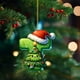 thumbnail image 4 of Rapeiae 2D Acrylic Christmas Tree 26 Letter Pendant Decorative Gift Family Christmas Party Pendants, 4 of 5