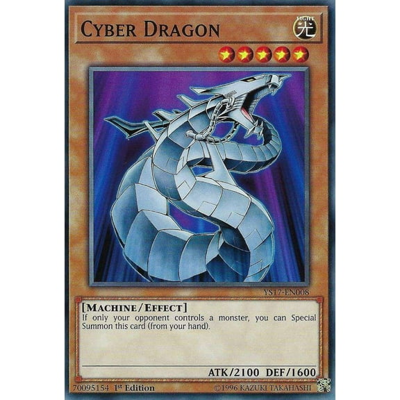 YuGiOh Link Strike Cyber Dragon YS17-EN008