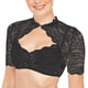 thumbnail image 2 of Lencería Sexy Gibobby tanga 1 pieza con aros para mujer blusa Dirndl elegante negra XXL, 2 of 5