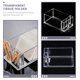 thumbnail image 2 of 2 porta pañuelos transparentes, prácticos servilleteros resistentes al desgaste., 2 of 7