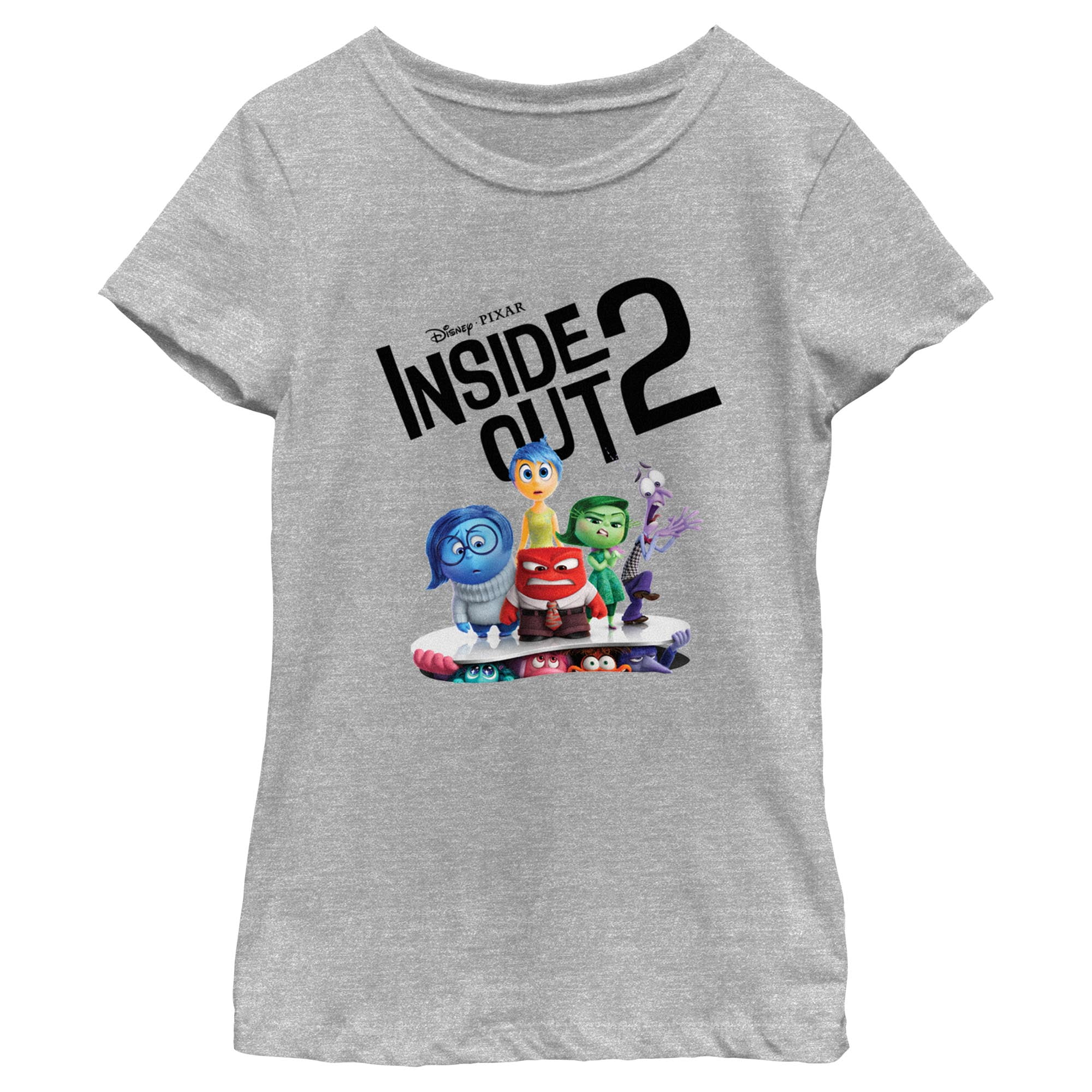 Girl's Inside Out 2 Today Moods Graphic T-Shirt - Walmart.com