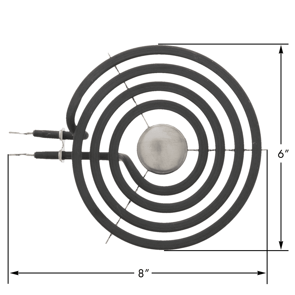 Top Surface Burner 6" for General Electric, AP5983743, PS11721464, WB30X24401