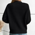 thumbnail image 4 of fatyb Cardigan Sweater for Women Lightweight Casual Long Sleeve Knit Open Front Crochet Cardigans Jackets, 4 of 7