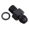 thumbnail image 1 of Adaptador de transmisión ICT Billet -6AN Flare Black 6 AN TH400 TH350 4l60E 4l80E 700r4 LS1 LM7 LR4 LQ4 LS6 L59 LQ9 LM4 L33 LS2 LH6 L92 L76 LY2 LY5 LY6 LS3 F06ANPS14, 1 of 5