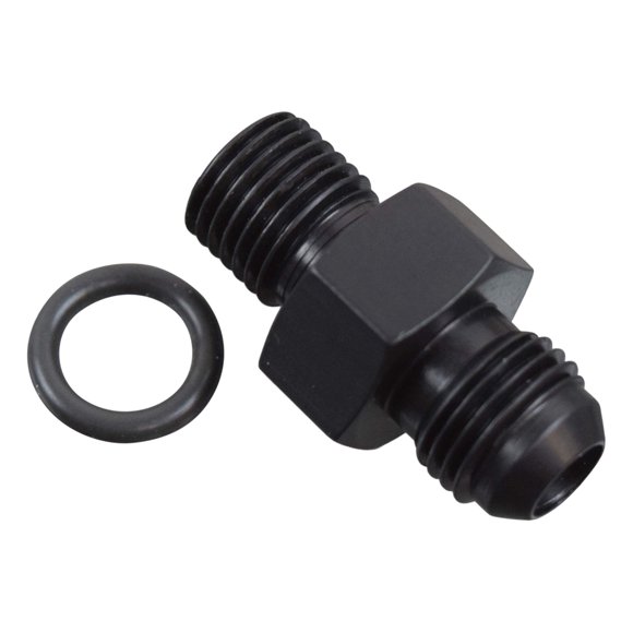 Adaptador de transmisión ICT Billet -6AN Flare Black 6 AN TH400 TH350 4l60E 4l80E 700r4 LS1 LM7 LR4 LQ4 LS6 L59 LQ9 LM4 L33 LS2 LH6 L92 L76 LY2 LY5 LY6 LS3 F06ANPS14
