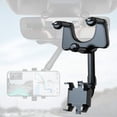 thumbnail image 5 of 360-Degree Rotatable and Retractable ABS Rear View Mirror Phone Mount for Safer Driving, 5 of 8