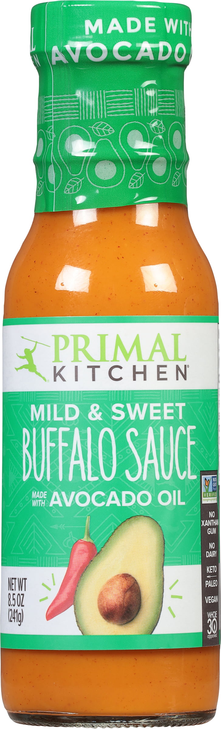 Primal Kitchen No Dairy Buffalo Sauce, 8.5 OZ : Grocery &  Gourmet Food