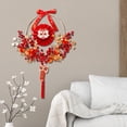 thumbnail image 1 of Guirnalda Colgante de Pared Oriental , Bayas Rojas Decorativas, , Decoración de año Nuevo Chin Adorno de Celebración de Puer D Baoblaze Corona de puerta, 1 of 8