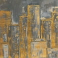 thumbnail image 2 of Great Art Now Gold City Eclipse Square I by Gina Ritter, Canvas Wall Art, 24W x 24H, 2 of 2