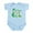 Sky Blue, variant on CafePress - My Nanny Loves Me Dinosaur Infant Bodysuit - Baby Light Bodysuit, Size Newborn - 24 Months