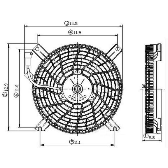 Engine Cooling Fan Assembly
