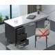 thumbnail image 1 of Table Write Office Desks - Home Bedroom Storage Study Office Desks  - Modern Computer Escritorio Ordenador Work Furniture QF50OD My Lux Decor Round, 1 of 13