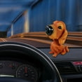 thumbnail image 6 of Vikakiooze Truck Car Ornaments Resin Puppy Car Interior Bobble Ornaments, Dashboard Car Decorations, Cool Bobble Car Ornaments, Teenage Car Accessories, Brown, 6 of 8