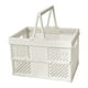 thumbnail image 2 of Cesta de picnic plegable que ahorra espacio, cesta de almacenamiento multiusos, cesta de compras para Blanco, 2 of 9