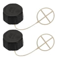 thumbnail image 1 of Unique Bargains 2Pcs 35mm Female Thread Replacement Fuel Oil Tank Cap, 1 of 3