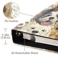 thumbnail image 4 of PU Leather Photo Album with Self-Adhesive Pages Scrapbook DIY Picture Holds 20+ Sheets A Large Group Of Dogs, 4 of 9