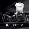 thumbnail image 2 of Multifunctional Car Cup Holder 2 in 1 Car Drink Holder with Adjustable Base for Most Cans Cups Beverage Bottles, 2 of 8