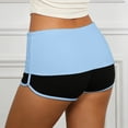 thumbnail image 5 of HAIJIE Women Swim Shorts Relaxed Fit High Waist Casual Womens Shorts Athletic for Women Girls High Waisted Beach Swimwear Bottoms Bathing Trunks with Liner, 5 of 6