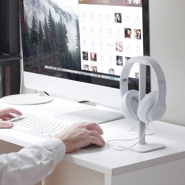 TEHAUX Soporte Para Auriculares De Material Resistente Con Moderno Para Organizar Y Ahorrar Espacio