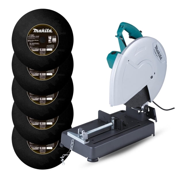 Cortadora De Metales Makita 14 M2401b + 5 Discos