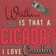 thumbnail image 3 of CafePress - Cicadas Wait Is That A Cicada Entomologist Insects Women's Comfort Colors® T Shirt - Womens Comfort Colors® Shirt, 3 of 4