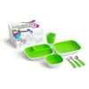 Munchkin Color Me Hungry Toddler Dining Set, Green
