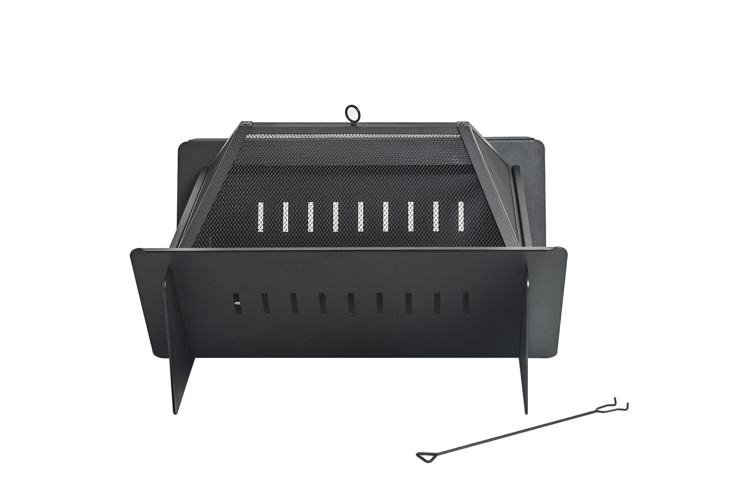 Shinerich - Heavy Duty Fire Pit - Rectangle 29" x 26"