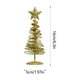 thumbnail image 3 of Adorno de árbol de Navidad | Adorno de estrella de metal de hierro dorado con purpurina fina, decoración navideña duradera de 16x5cm | Diseño de bobinado 3D brillante, elegante decoración festiva, 3 of 6