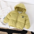 thumbnail image 7 of Bixock Toddler Girls Puffer Jackets Girls Winter Coats Kids Padded Coat Outerwear Long Sleeve Hooded Wind Short Cut Thermal Jacket for Kids 2-11Years, 7 of 7