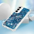 thumbnail image 5 of Compatible with Samsung Galaxy A35 5G Liquid Case Glitter Cute Phone Case Shiny Floating Quicksand Shockproof Protective Soft TPU Girly Women Case for Samsung Galaxy A35 5G Love Blue YB, 5 of 14