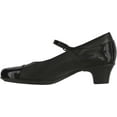 thumbnail image 2 of Women's SAS Isabel Pump Mary Jane Black/Black Patent Leather 12 W, 2 of 5